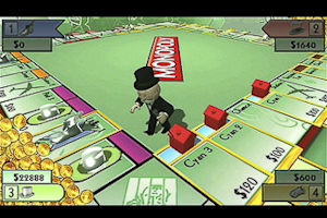 beim Monopoly spielen